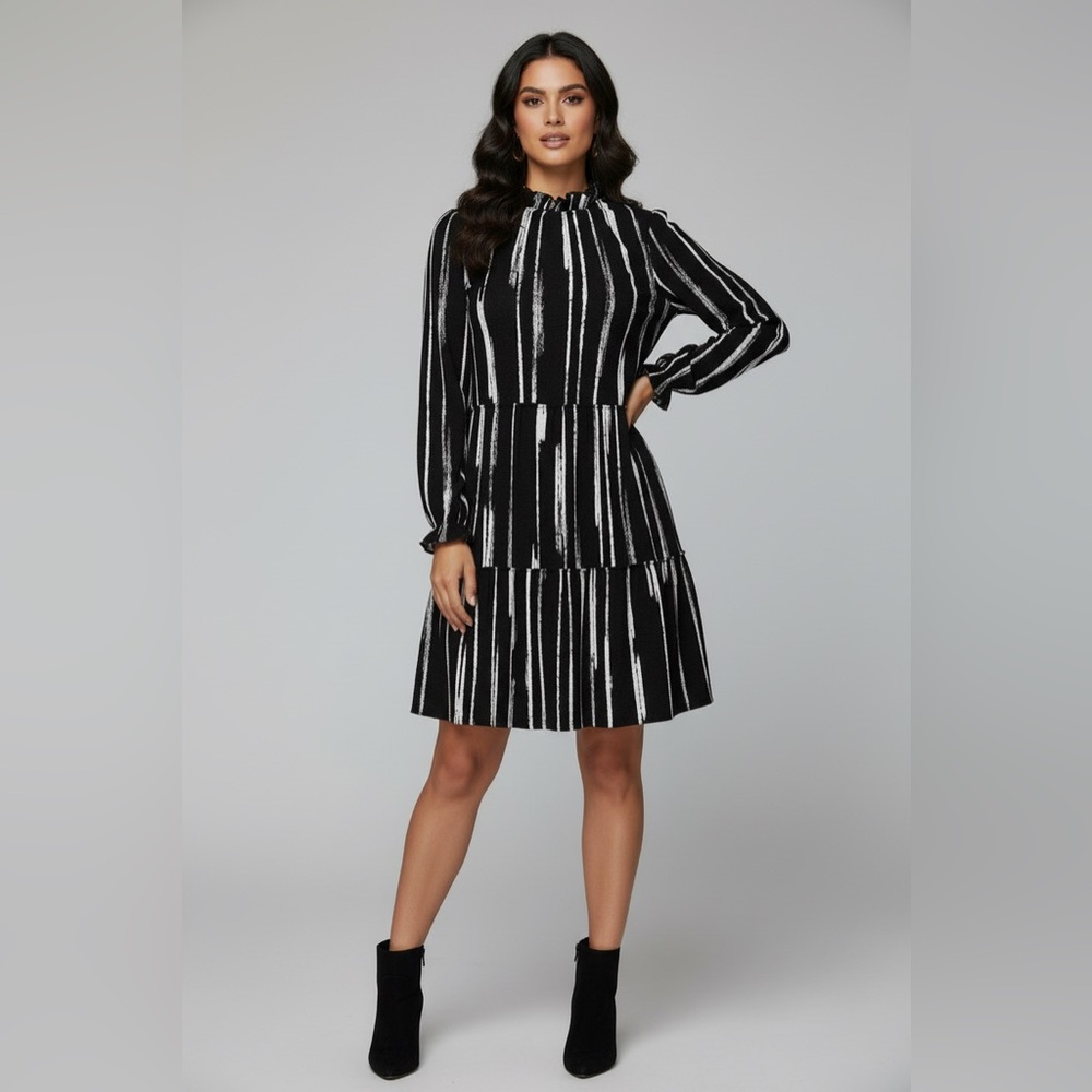 LuLaRoe Annabelle Ruffle Tiered Dress